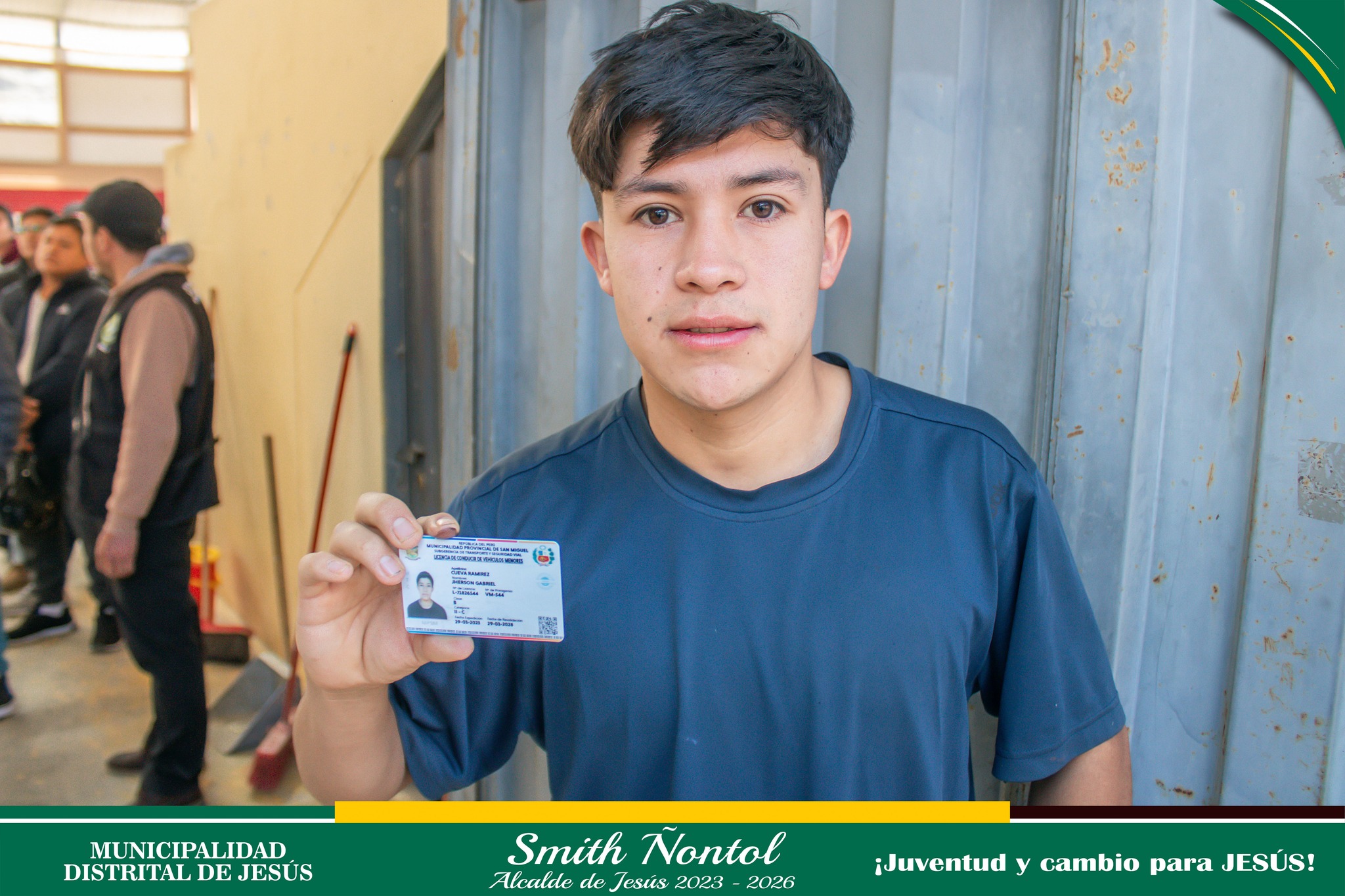 Entrega de licencias de conducir