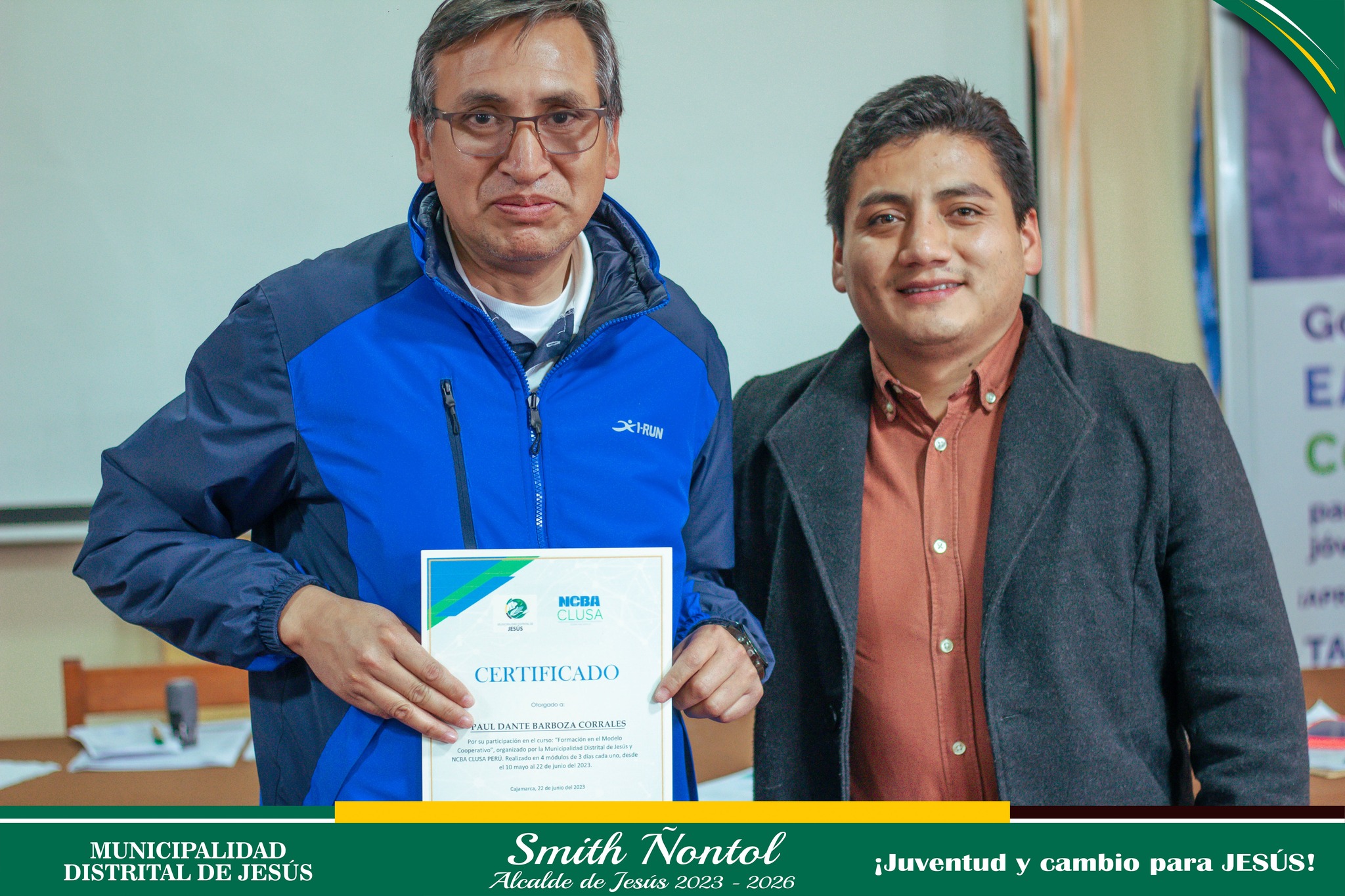 Cláusula del curso - Formación en modelo cooperativo.