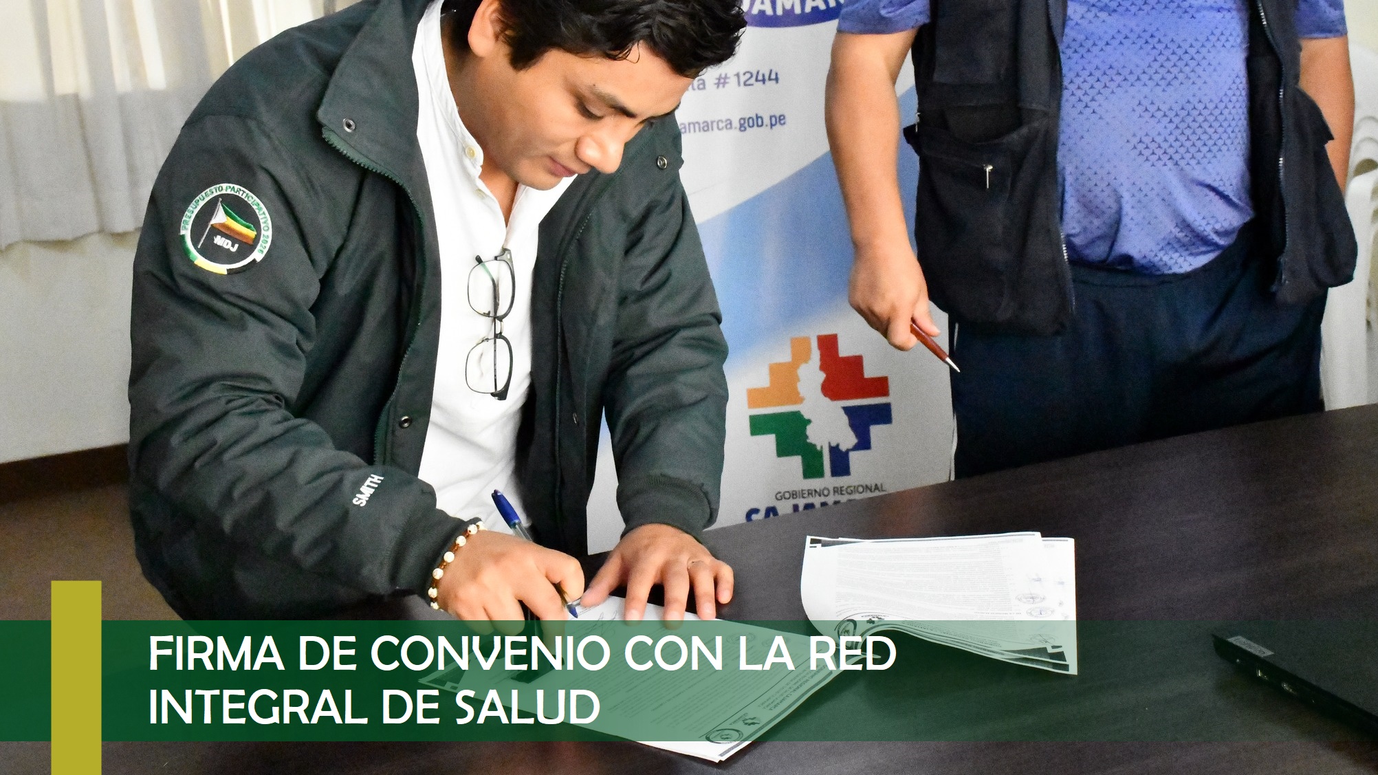 Firma de convenio con la Red Integral de Salud