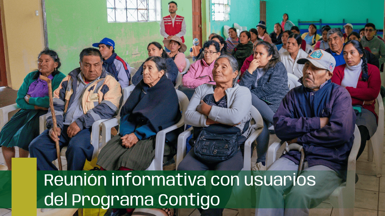 Reunión informativa con usuarios del Programa Contigo