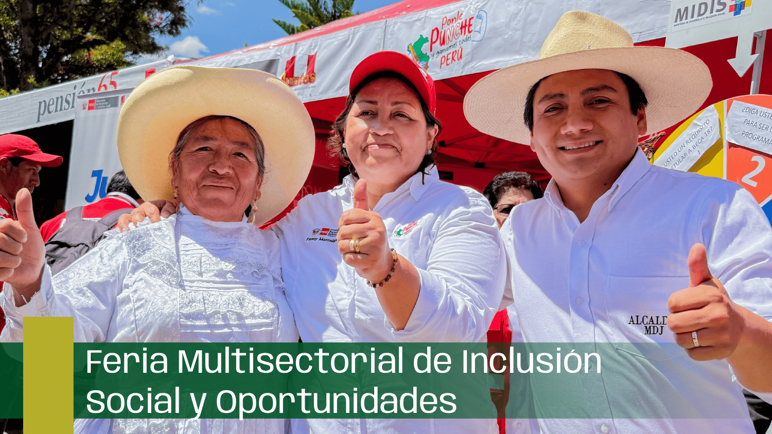 Feria Multisectorial de Inclusión Social y Oportunidades