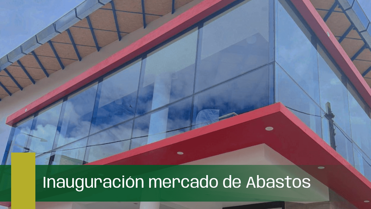 Inauguración Mercado de Abastos, Día Histórico