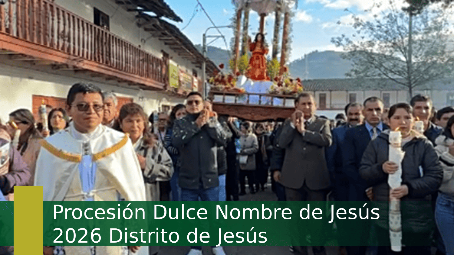 Procesión Dulce Nombre de Jesús