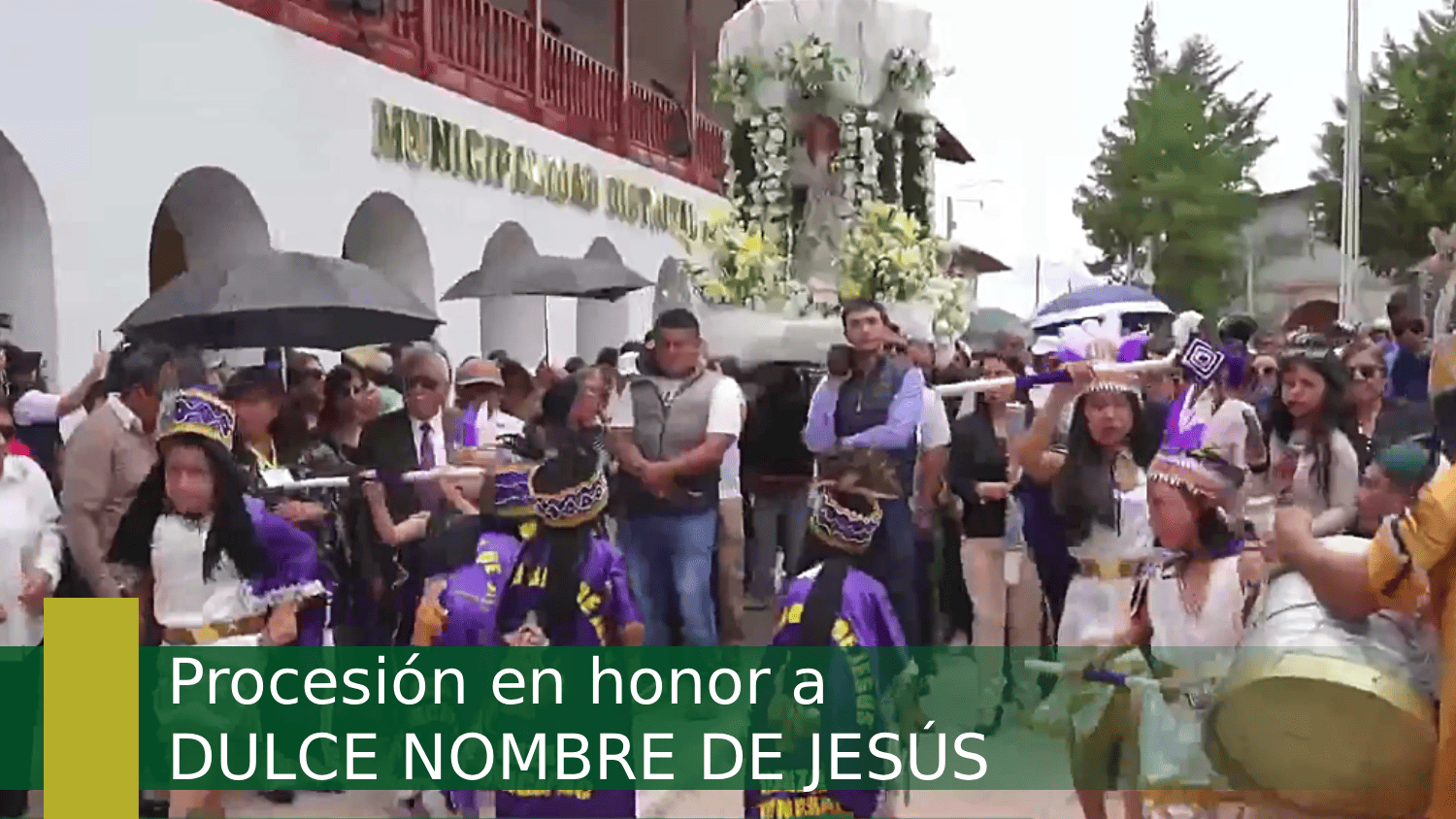 Procesión en honor al Dulce  Nombre de Jesús 2026