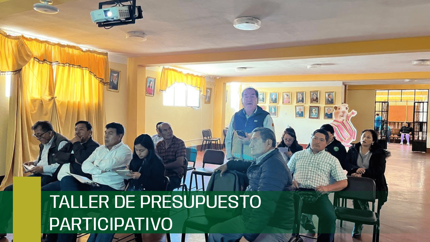 Taller del Presupuesto Participativo para el Año Fiscal 2027